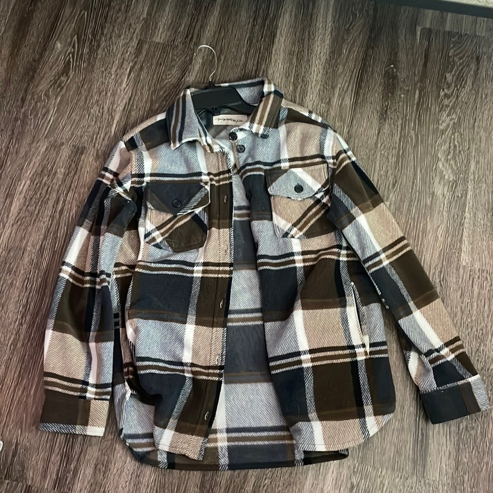 Flannel jacket/button up